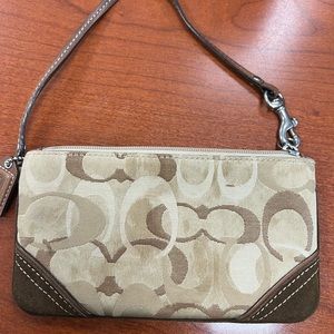 Coach wristlet